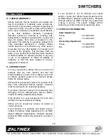 Preview for 14 page of Altinex MX2216RM User Manual