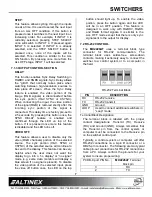 Предварительный просмотр 8 страницы Altinex MX2226AT User Manual