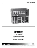 Altinex MX2406RM User Manual preview