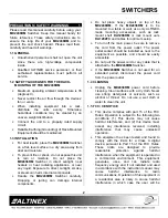 Preview for 3 page of Altinex MX2436RM User Manual