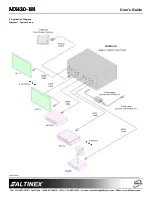 Preview for 4 page of Altinex MX430-101 8x8 User Manual