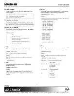 Preview for 6 page of Altinex MX430-101 8x8 User Manual