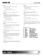 Preview for 7 page of Altinex MX430-101 8x8 User Manual