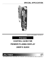 Altinex PE1005 User Manual preview