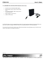 Preview for 3 page of Altinex RT300-126 User Manual