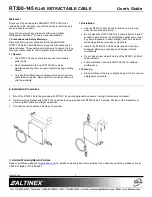 Предварительный просмотр 1 страницы Altinex RT300-145 User Manual