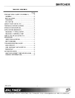 Preview for 2 page of Altinex SW104-130 User Manual