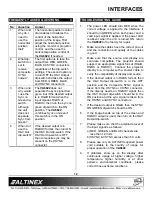 Preview for 13 page of Altinex System Interface Audio & Equalization VA6822 User Manual