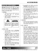 Preview for 3 page of Altinex Tilt `N Plug Interconnect Box TNP100UK User Manual