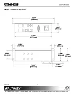 Preview for 5 page of Altinex UT240-121S User Manual