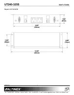 Preview for 5 page of Altinex UT240-325S User Manual