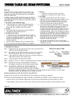 Preview for 1 page of Altinex UT260-041 User Manual