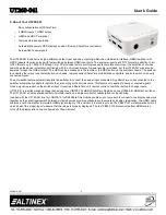 Preview for 3 page of Altinex UT260-041 User Manual