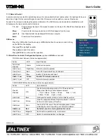 Preview for 7 page of Altinex UT260-041 User Manual