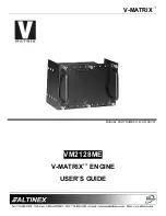 Altinex V-MATRIX VM2128ME User Manual preview