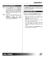Предварительный просмотр 6 страницы Altinex V-MATRIX VM2143VS User Manual
