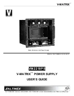 Altinex V-MATRIX VM2218PS User Manual preview