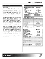 Preview for 4 page of Altinex VGA to CAT-5 Transmitter Card MT103-115 User Manual