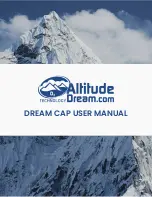 Altitude Dream O2 Technology Dream Cap User Manual preview