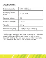 Предварительный просмотр 14 страницы Altius ATKBTS-SCA User Manual