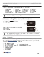 Preview for 13 page of Altman AIP-200-RGBL-B User Manual