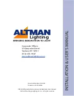 Preview for 24 page of Altman PHX Installation & User Manual