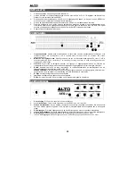 Preview for 44 page of Alto Professional AEQ231 User Manual