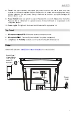 Предварительный просмотр 5 страницы Alto Professional Presenter PA User Manual