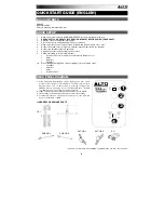 Preview for 3 page of Alto Professional SXA18P Quick Start Manual