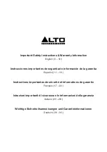 Предварительный просмотр 49 страницы Alto Professional TS408 User Manual