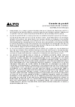 Предварительный просмотр 65 страницы Alto Professional TS408 User Manual