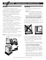 Предварительный просмотр 3 страницы Alto-Shaam 10-10ML Installation Operation & Maintenance