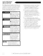 Предварительный просмотр 4 страницы Alto-Shaam 10-10ML Installation Operation & Maintenance