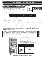 Предварительный просмотр 5 страницы Alto-Shaam 10-10ML Installation Operation & Maintenance