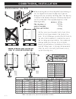 Предварительный просмотр 6 страницы Alto-Shaam 10-10ML Installation Operation & Maintenance