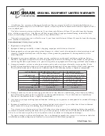 Предварительный просмотр 52 страницы Alto-Shaam 10-10ML Installation Operation & Maintenance