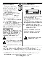 Предварительный просмотр 3 страницы Alto-Shaam 1000-TH-I/HD Installation, Operation And Maintenance Instructions