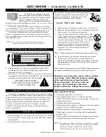 Preview for 2 page of Alto-Shaam 1000-UP/HD Operation And Care Manual