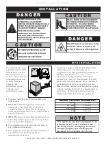 Preview for 5 page of Alto-Shaam 1000-UP Installation Operation & Maintenance