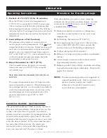 Preview for 10 page of Alto-Shaam 1000-UPS/EPL Installation Operation & Maintenance