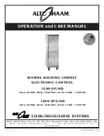 Alto-Shaam 1200-UPS/HD Operation And Care Manual preview