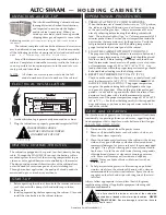 Preview for 2 page of Alto-Shaam 200-CT Operation And Care Manual