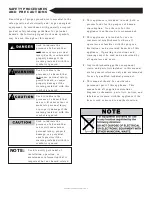 Preview for 3 page of Alto-Shaam 400-HW Installation, Operation And Maintenance Manual