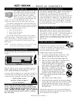 Preview for 2 page of Alto-Shaam 750-GDU/MET Operation And Care Manual