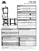 Preview for 2 page of Alto-Shaam 767-SK Series Specifications