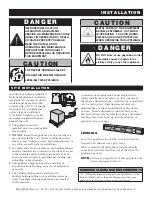 Preview for 5 page of Alto-Shaam AR-7H ELECTRONIC CONTROL Installation, Operation And Maintenance Manual