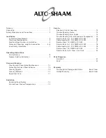 Preview for 2 page of Alto-Shaam CombiMate 12-20MW Installation Operation & Maintenance