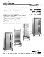 Preview for 1 page of Alto-Shaam CombiMate 20-20MW Specification Sheet