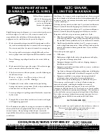 Предварительный просмотр 34 страницы Alto-Shaam COMBITHERM 10-10 Installation, Operation And Care Manual