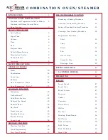 Предварительный просмотр 2 страницы Alto-Shaam COMBITHERM 1020 Operation Manual